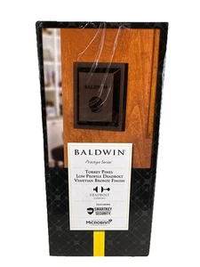 Baldwin 93800-017 Serie Prestige Catenaccio Quadrato Basso Profilo Bronzo Veneziano - Foto 1 di 6