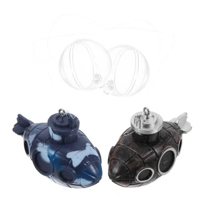2 Sets kleine Aquarium Deko Schwimmdeko Deko Zubehör - Bild 1 von 12