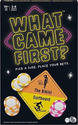 ¿Qué vino primero? Juego Trivia Party - Elige un lado, haz tus apuestas Foto 1 de 3