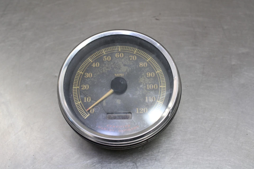 00-06 HARLEY SOFTAIL FAT BOY FLSTF EFI SPEEDO SPEEDOMETER GAUGE FOR PARTS Foto 1 de 4