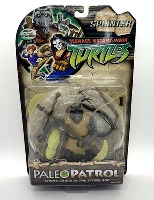Teenage Mutant Ninja Turtles Paleo Patrol Splinter Sealed TMNT Playmates 2006 - Image 1 of 4