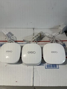 Eero Dual Band Mesh Wi-Fi Router Signal Extender 3-Pack Network System J010001 - Picture 1 of 7