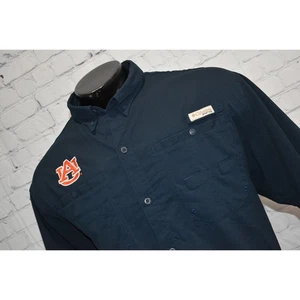 PFG Performance Fishing Gear Shirt Mens XL Auburn War Eagle Tigers AU Blue - Picture 1 of 7