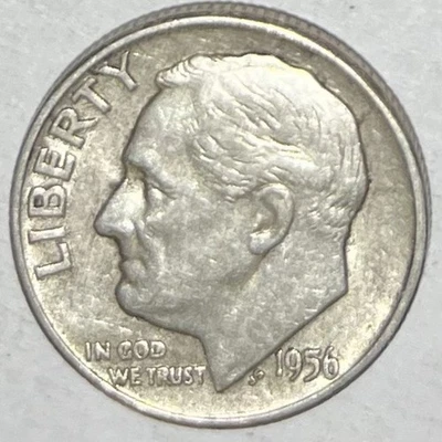 1956 P ROOSEVELT .90 SILVER DIME - Image 1 of 4