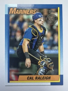 2025 Topps Series 2 - 1990 Topps Baseball Cal Raleigh #90B2-13 - Picture 1 of 2