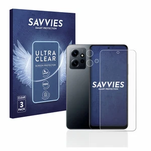 6x Folie für Xiaomi Redmi Note 12 4G (Display+Kamera) Schutzfolie Displayschutz  - Zdjęcie 1 z 11