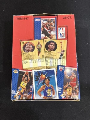 1991-92 Fleer Basketball Wax Box 36 Packs Sealed Michael Jordan *6 - Image 1 of 4