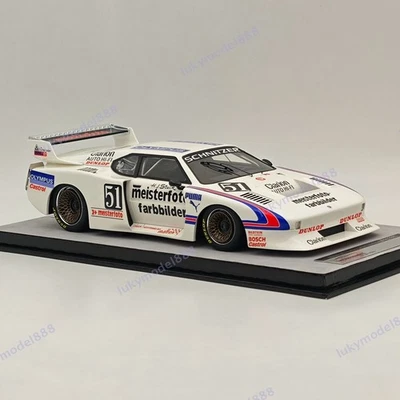 1:18 Tecnomodel BMW M1 Turbo DRM Nurburgring 1981 #51 Resin Model Car Limited - Image 1 of 4
