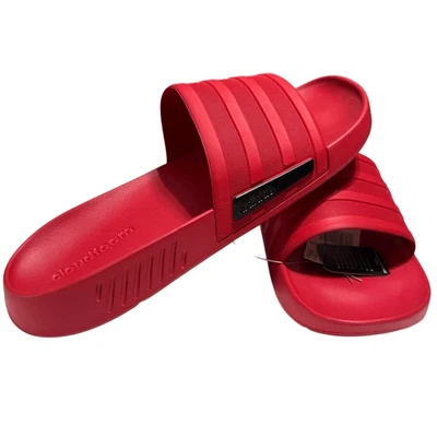 Adidas Originals Unisex Red Racer TL Slides Men’s US 10 TREFOIL SLIDES eu 44 1/2 - Image 1 of 4