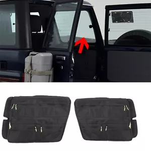 Rear Door window Trunk Strong Bag Organizer For Toyota Land Cruiser LC76 76 07+ - Foto 1 di 2