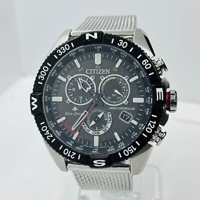 Reloj Citizen Promaster Navihawk Hombre Zafiro Radiocontrolado 44mm CB5840-59E Foto 1 de 4