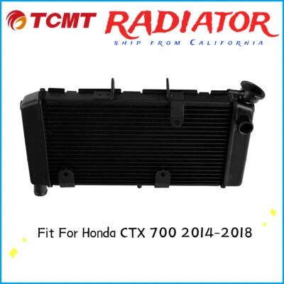 Refrigerador de refrigeración de radiador apto para Honda CTX700 AC 2014-2016 15 CTX700N A 14-16 15 Foto 1 de 4