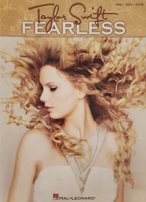 Taylor Swift Fearless Piano Guitar Vocal Sheet Music Song Book - Image 1 of 4