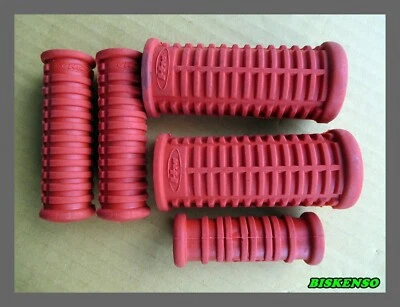 Fit Honda 50 C100 C102 CA100 CA102 Foot Peg Set Red #BI5867# Foto 1 de 4