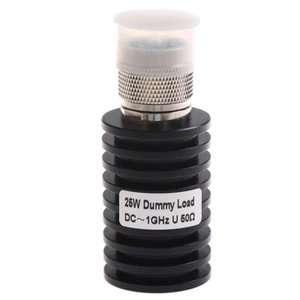 RF Coaxial 25W U Style UHF PL259 M Male Connector 50 Ohm DC-1GHz Dummy Load _qe - Zdjęcie 1 z 11