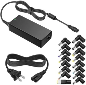 AC To DC 15V/16V/18.5V/19.5V Adapter 90W Universal Laptop Power Supply 110-220V - Picture 1 of 6