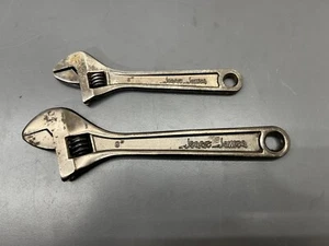 (O) RARE JESSE JAMES ADJUSTABLE WRENCH SET 6" & 8" WEST COAST CHOPPERS - Picture 1 of 6