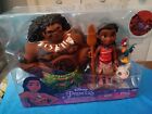 Jakks Pacific Disney Princess Moana Maui And Friends 4 Pc Petite Doll Gift Set