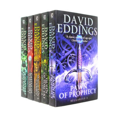 The Belgariad Series 5 Books Collection Set By David Eddings Paw | David Eddings - Image 1 of 3