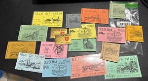 VINTAGE BRIEFMARKEN LOT: Isle of Man Briefmarkenbuch LOT alle unbenutzt! ST-931 - Bild 1 von 6