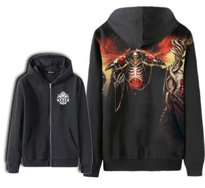 Overlord Anime Kapuzen Sweatshirt Hoodie Hooded pullover Jacket Pulli Jacke - Picture 1 of 1