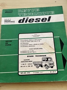 Revue Technique CAMIONS MERCEDES BENZ L 406 D - Picture 1 of 8