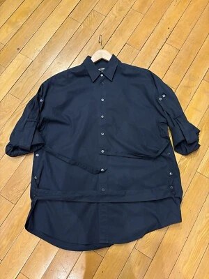 Raf Simons bondage strap shirt AW2005-2006 Button Up Shirt 50 - Image 1 of 4