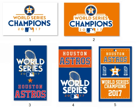 Houston Astros World Series Champions 3x5 ft Banner Flag US Seller New Man Cave Cover