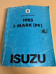 1985 Isuzu I-Mark (PF) Factory Workshop Service Manual - Picture 1 of 8