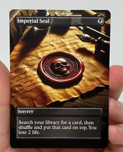 Scheda Proxy Sigillo Imperiale con Arte Disegnata Personalizzata - Foto 1 di 2