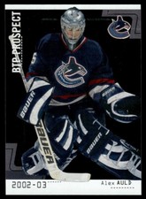 2002-03 Be a Player Between the Pipes Silver Alex Auld 035/100 Vancouver Canucks