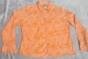 Shyanne Button Up Long Sleeve Lg Women's, Western, Pearl Snap. Cowboy & Boots - Picture 1 of 9