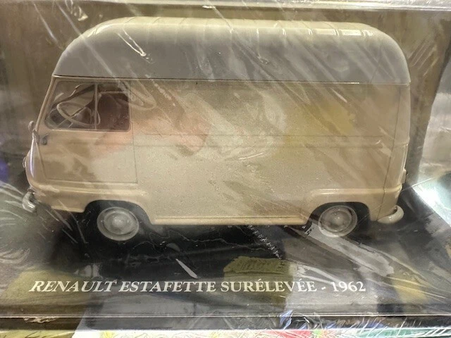 RENAULT ESTAFETTE SURELEVEE 1962 AUTO VINTAGE #76 MIB 1:24 - Immagine 1 di 4