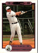 1998 Warning Track Adirondack Lumberjacks Doug Kimbler #5 Adirondack Lumberjacks