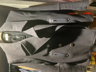 Dries Van Noten - Navy Peacoat Large - Image 1 of 4