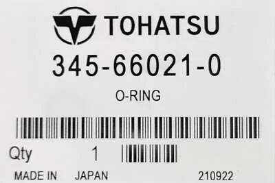 Tohatsu O-Ring 345-66021-0 - Image 1 of 2