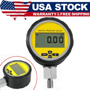 700BAR Digital Hydraulic Pressure Gauge Manometer 1/4" NPT Connector 10000 PSI - Picture 1 of 9