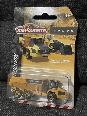 Modellino Majorette Volvo Hauler A60H Camion Costruzione 1/87 Nuovo Scatola - Immagine 1 di 3