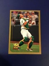 1999 Topps # 132 A.J. HINCH Topps All Star Rookie Gold Cup A'S HOUSTON ASTROS 