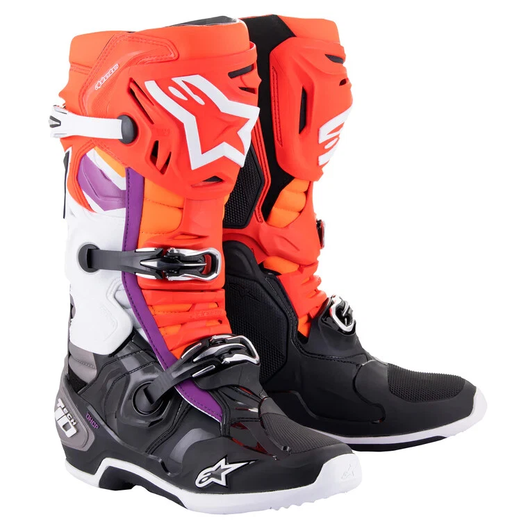 2024 ALPINESTARS TECH 10 BOTAS MOTOCROSS MOTO TODOTERRENO - ELIGE TALLA/COLOR Foto 1 de 4