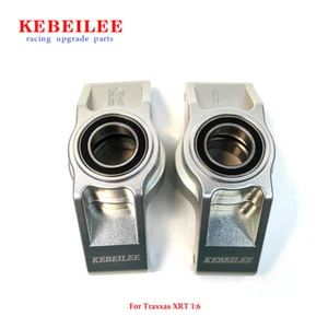 KEBEILEE CNC 7075#aluminum Rear Carriers stub axle For TRAXXAS XRT 1/6 silver - Picture 1 of 2