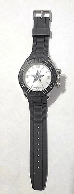 RELOJ PULSERA DALLAS COWBOYS HOMBRE ESTILO BUZO CON CORREA DE SILICONA Foto 1 de 4