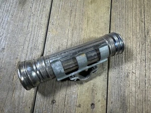 EVEREADY Taschenlampe für Oldtimer Antik Fahrrad Lenkerbefestigung HONG KONG - Bild 1 von 13