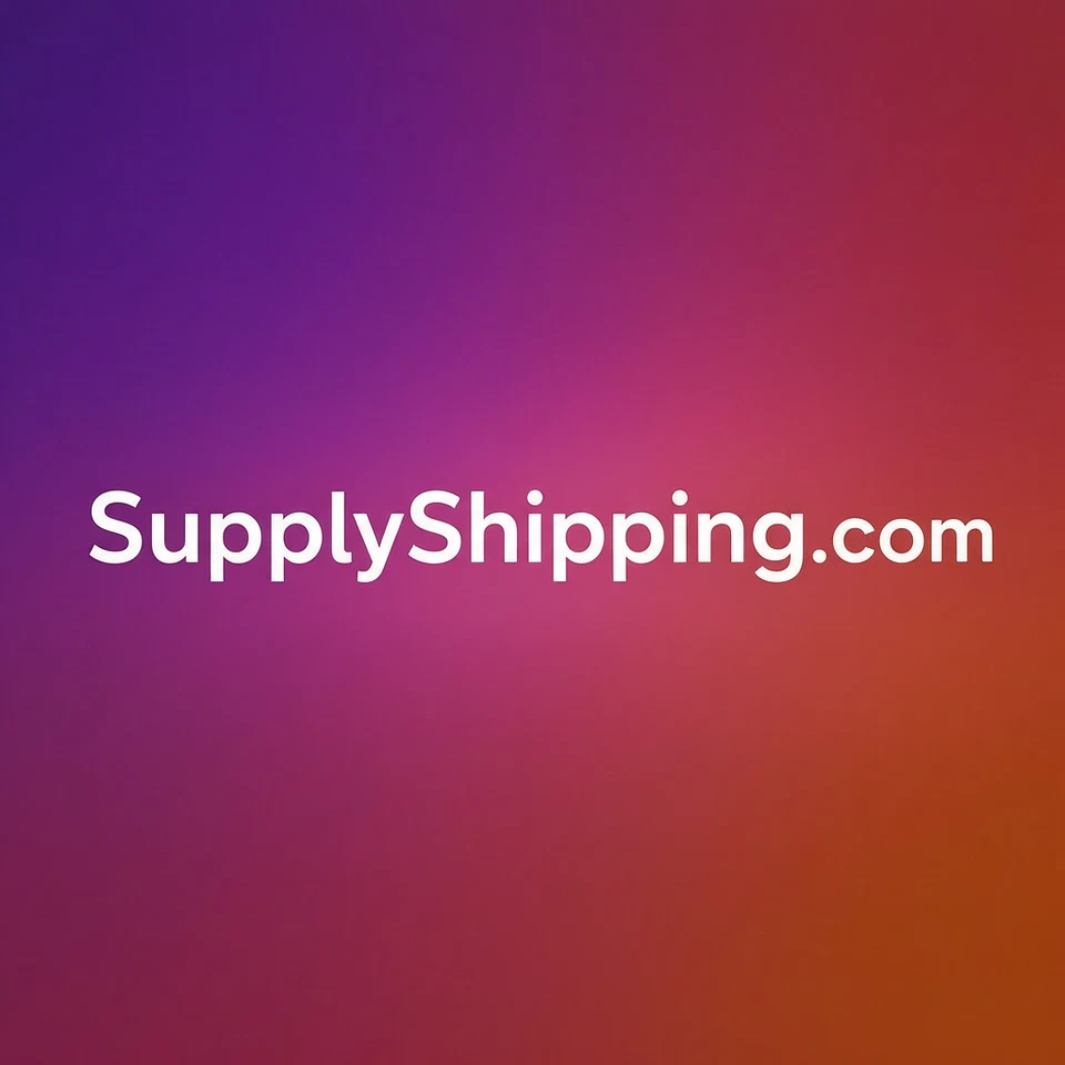 SupplyShipping.com - Cadena de suministro de envío de nombres de dominio .COM premium de 2 palabras Foto 1 de 1