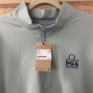 Maglione Nike TOUR HZ 2025 PGA Championship 1/4 Zip 2XL Quail Hollow $136 - Foto 1 di 11