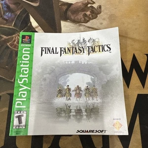 Final Fantasy Tactics Greatest Hits nur Bedienungsanleitung PS1 Playstation One - Bild 1 von 2