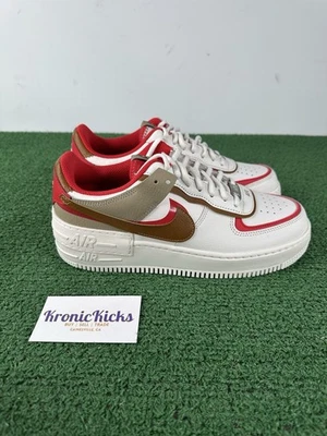 Talla 9.5W/8M - Nike Air Force 1 Shadow Phantom Bronceado Británico HQ3400-030 Nuevo Foto 1 de 4