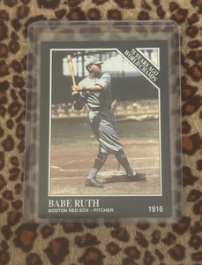 1991 Conlon Collection #145 Babe Ruth Prototype  HOF Yankees - Picture 1 of 2
