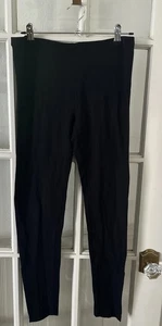 Black Zipper Ankle Leggings Women's Medium NWOT - Picture 1 of 10