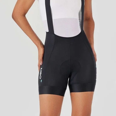 MBO Women's Prime Ultra Bib Shorts T113 Black - Size Extra Small (XS) - Image 1 of 4